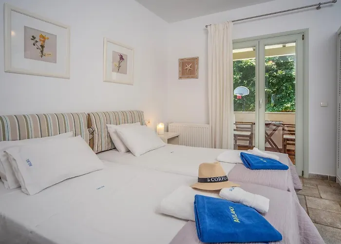 فيلة Avlaki Beachfront